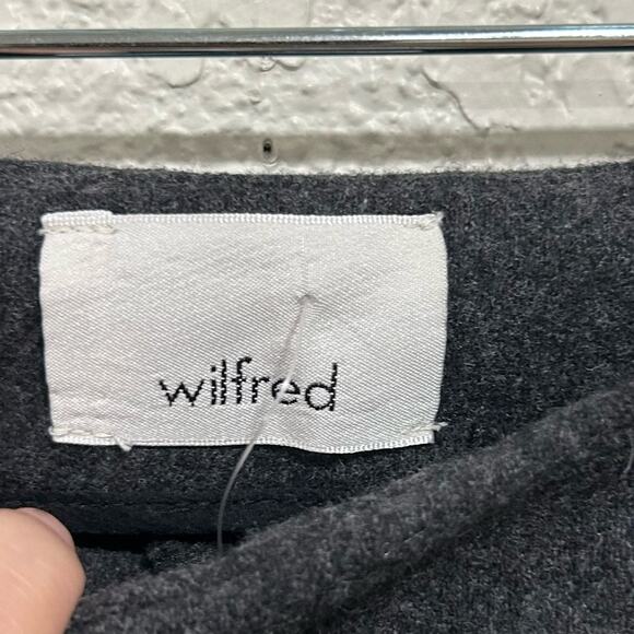 wilfred wool cashmere blend high rise pants womens size 6 - Picture 5 of 11